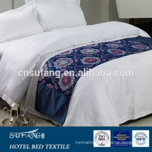 Hotel bed scarf, hotel bedding, flat bed sheet with Duvet cover